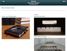 Tablet Screenshot of basdorf.com